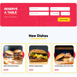 Food & Restaurant Website Solution