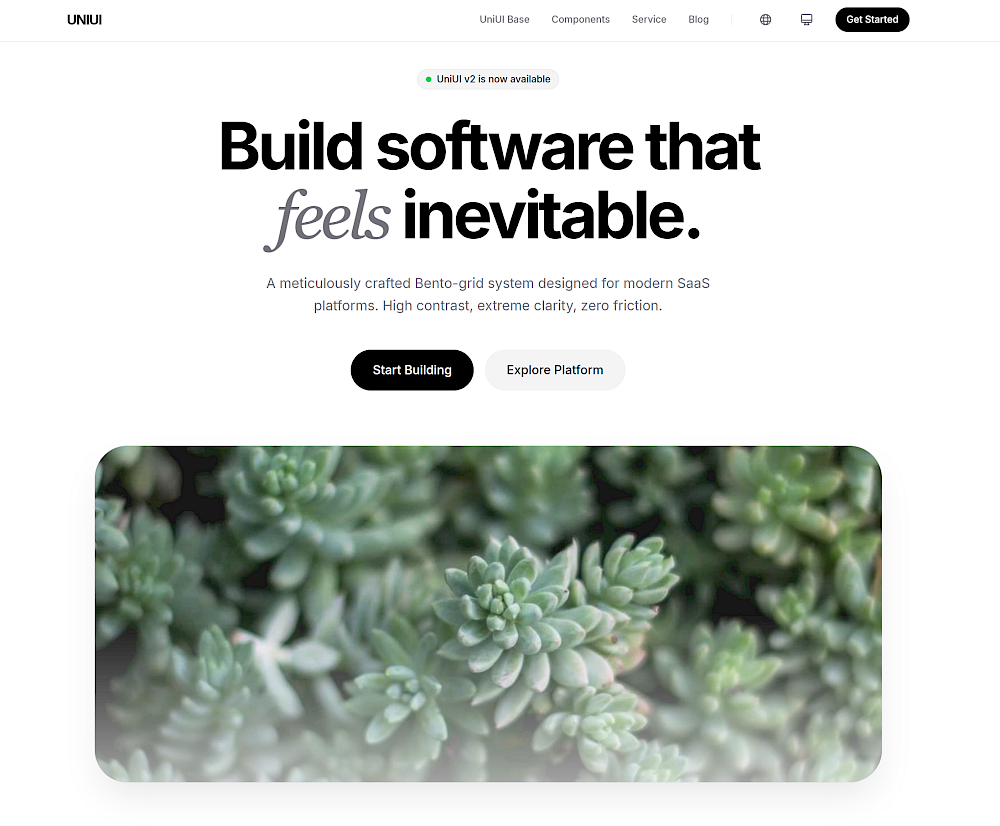 UniUI Website Starter